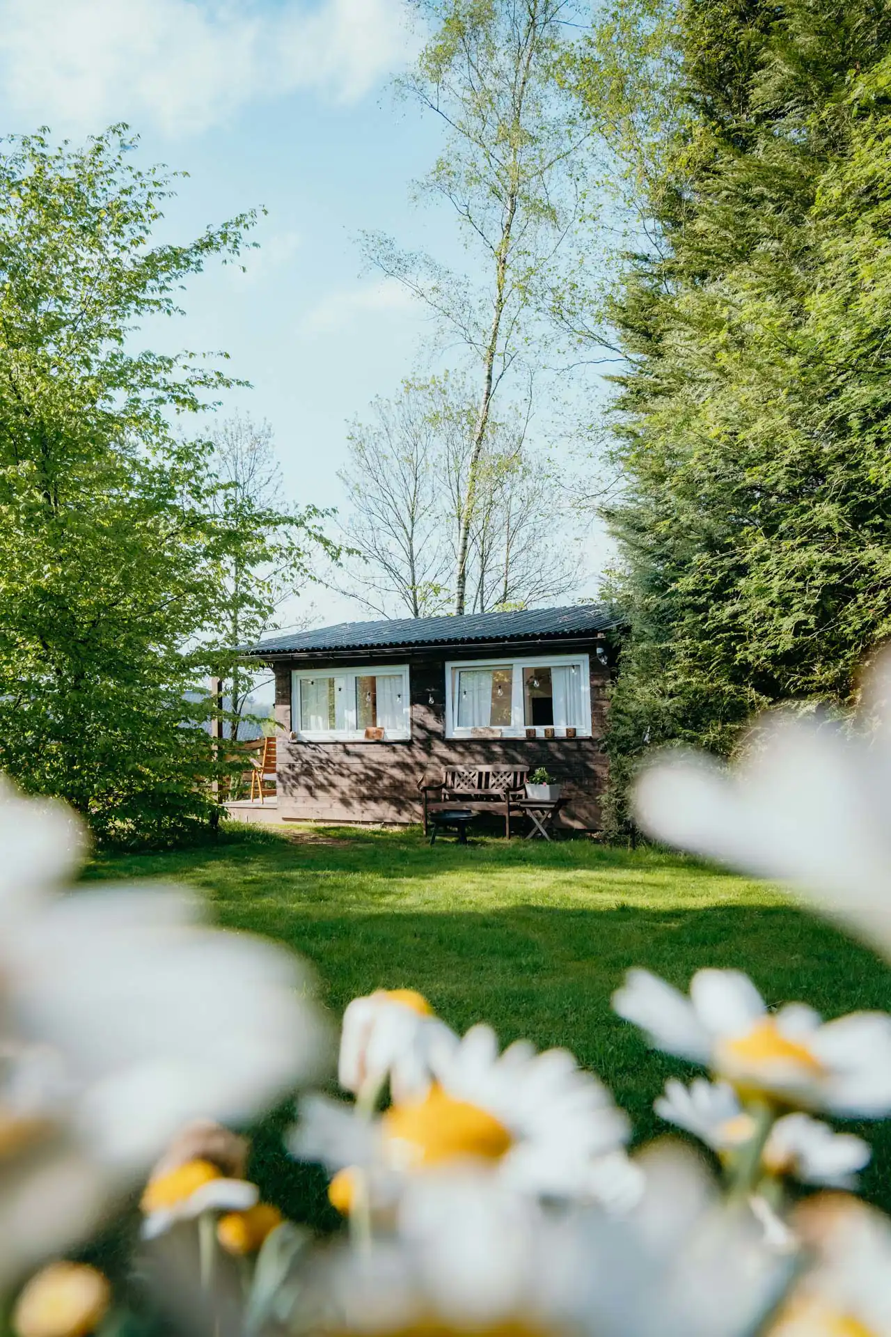 Cabane Félicie en bois - Logement insolite à Saint-Hubert en Belgique