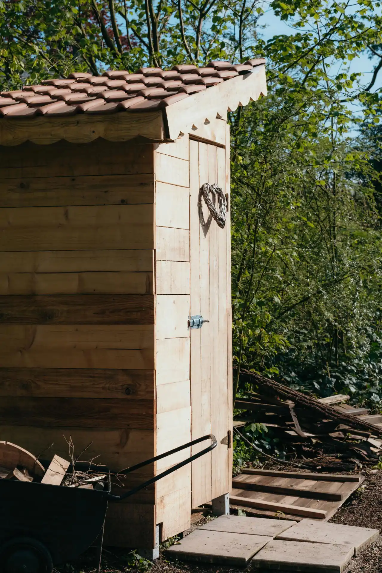 Cabane Félicie en bois - Logement insolite à Saint-Hubert en Belgique