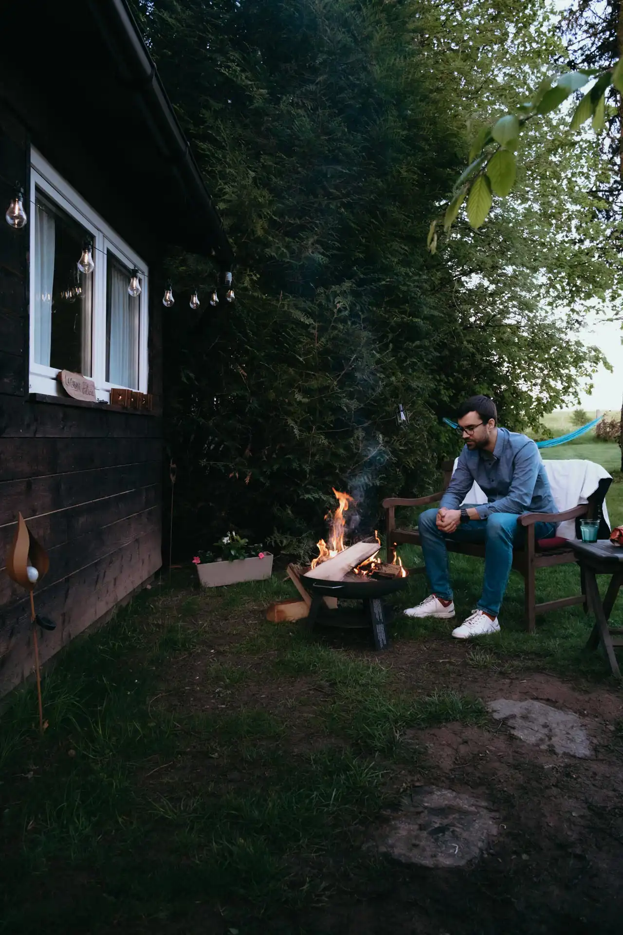 Cabane Félicie en bois - Logement insolite à Saint-Hubert en Belgique