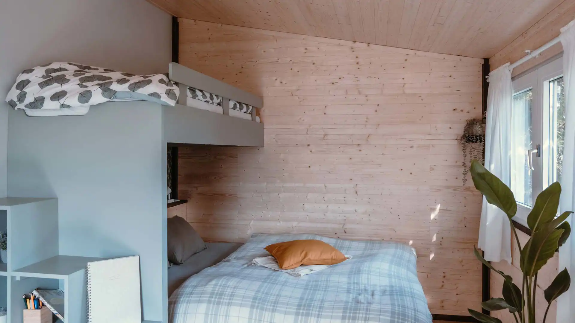 Cabane Félicie en bois - Logement insolite à Saint-Hubert en Belgique