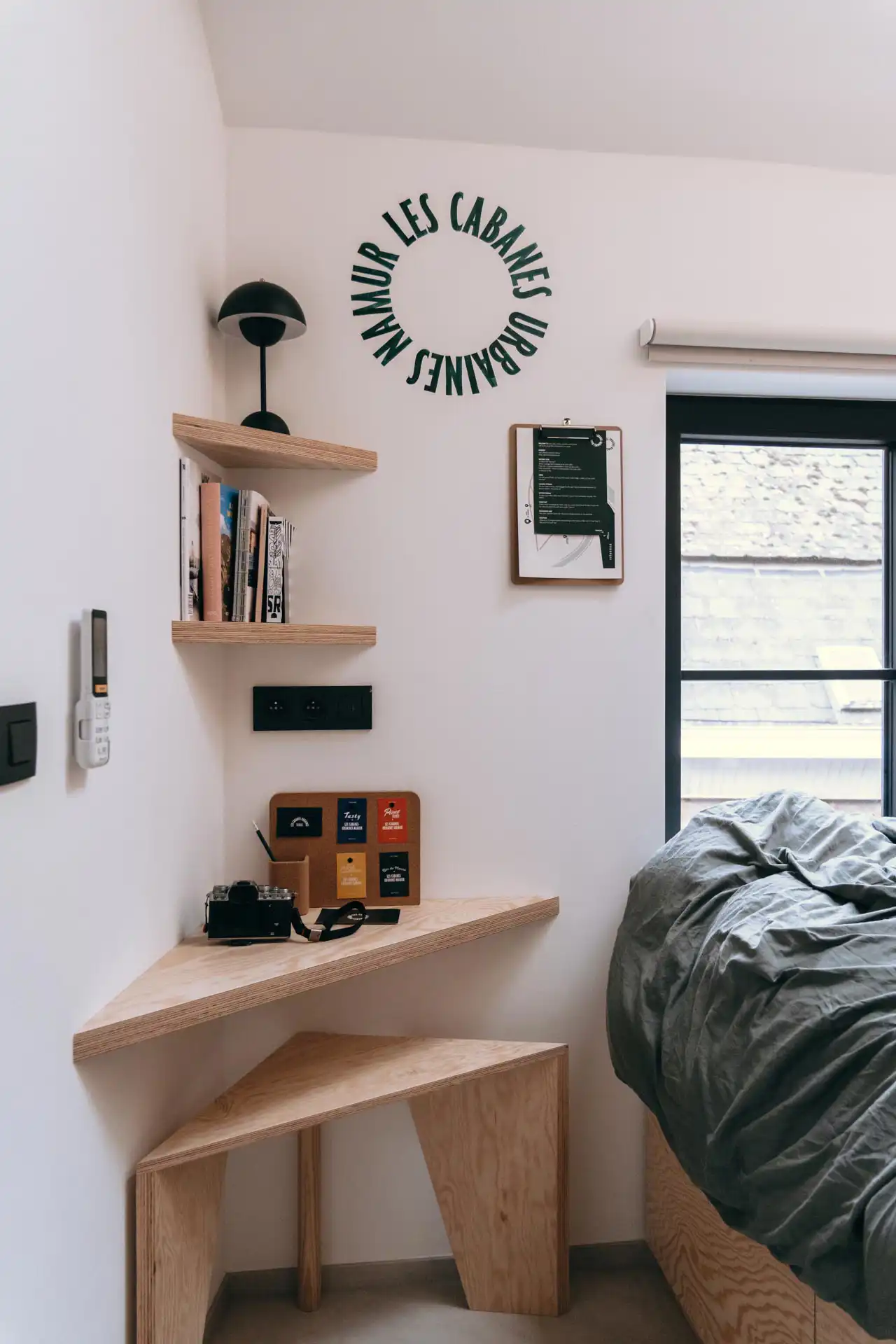 Cabanes Urbaines, Logement Insolite à Namur