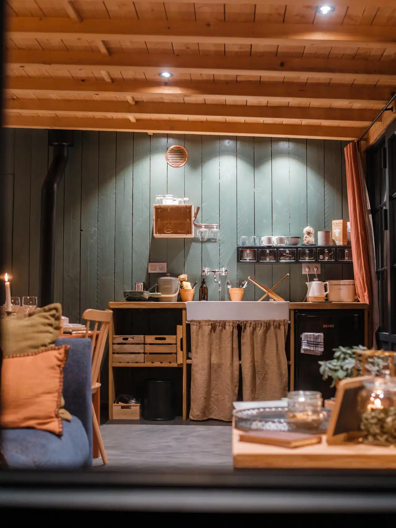 Cabane du Potager de la Ferme de Linciaux – Logement insolite Belgique