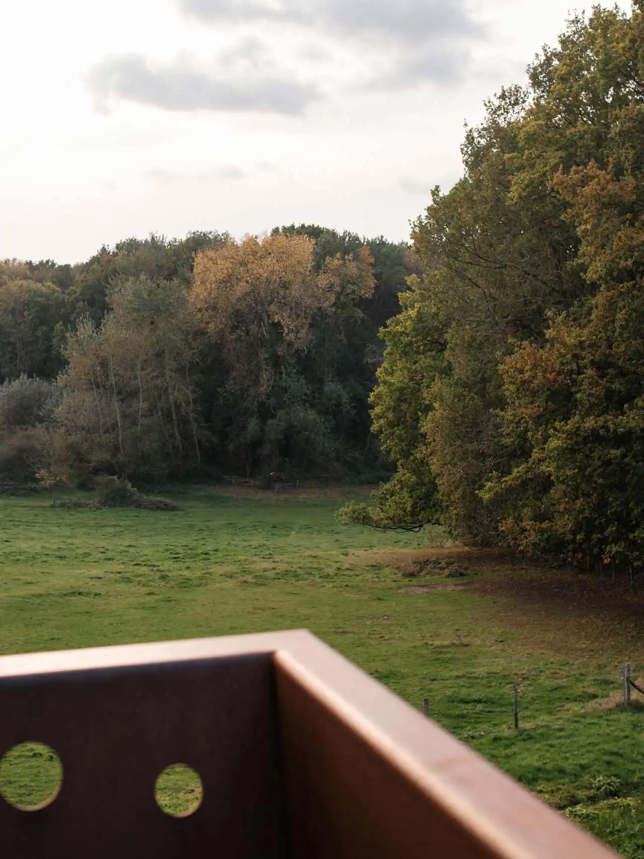 Observatoire suspendu dans le Wolfsputten à Dilbeek