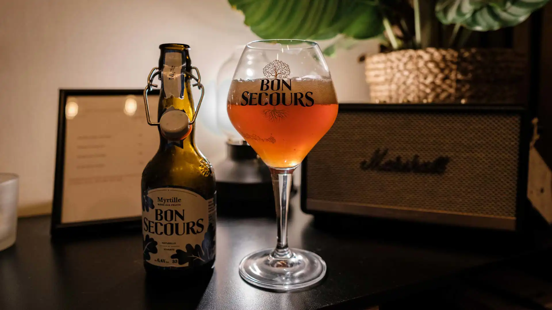 Tiny House La Ruche Brabant Wallon – Bière à la Myrtille 'Bon Secour'