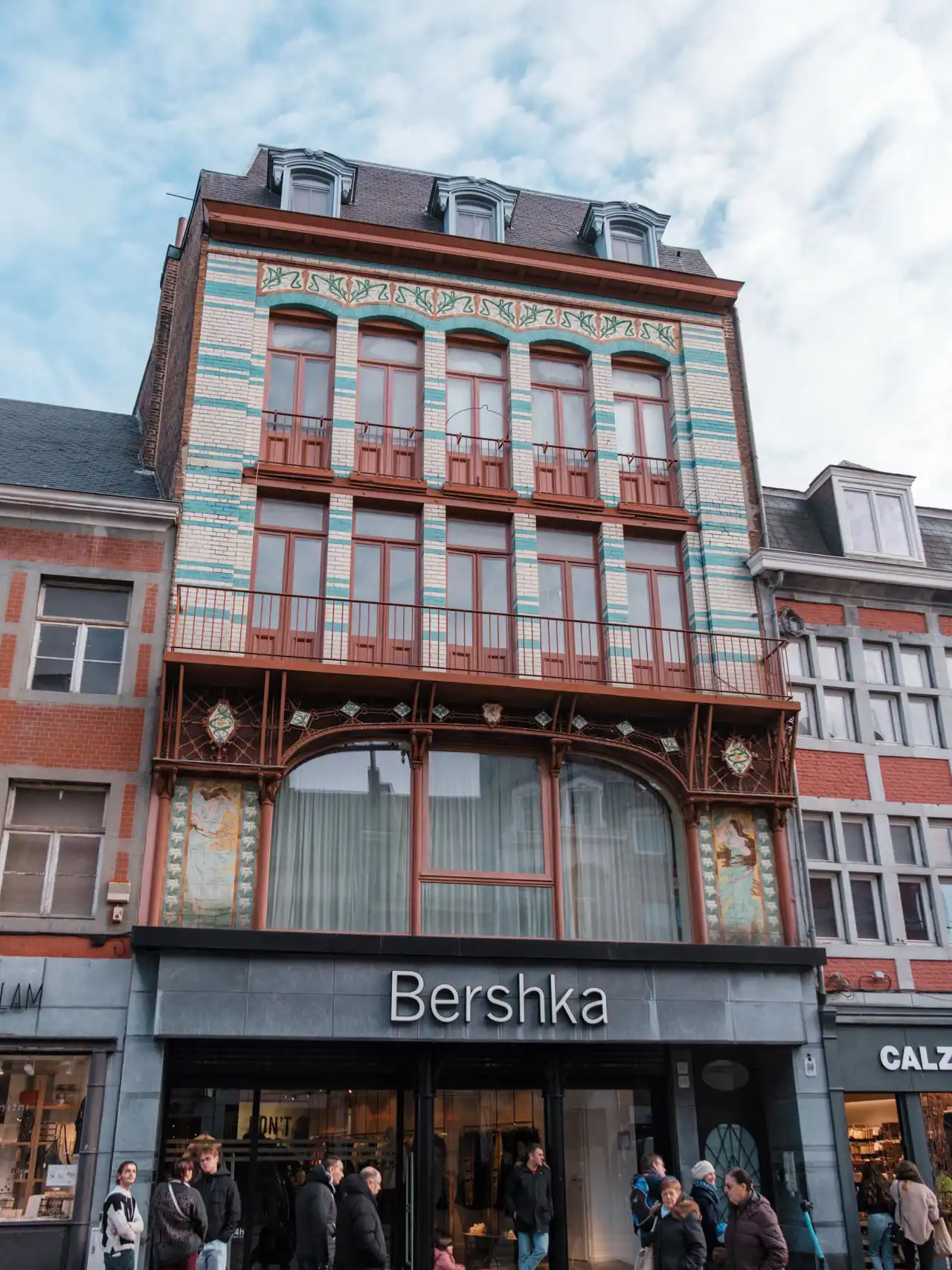 Maison Art Déco rue de Fer 28-30 à Namur