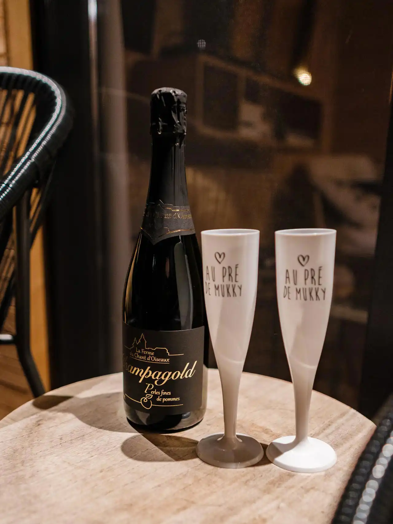 Champagold de la Ferme du Chant d'Oiseau à Andenne