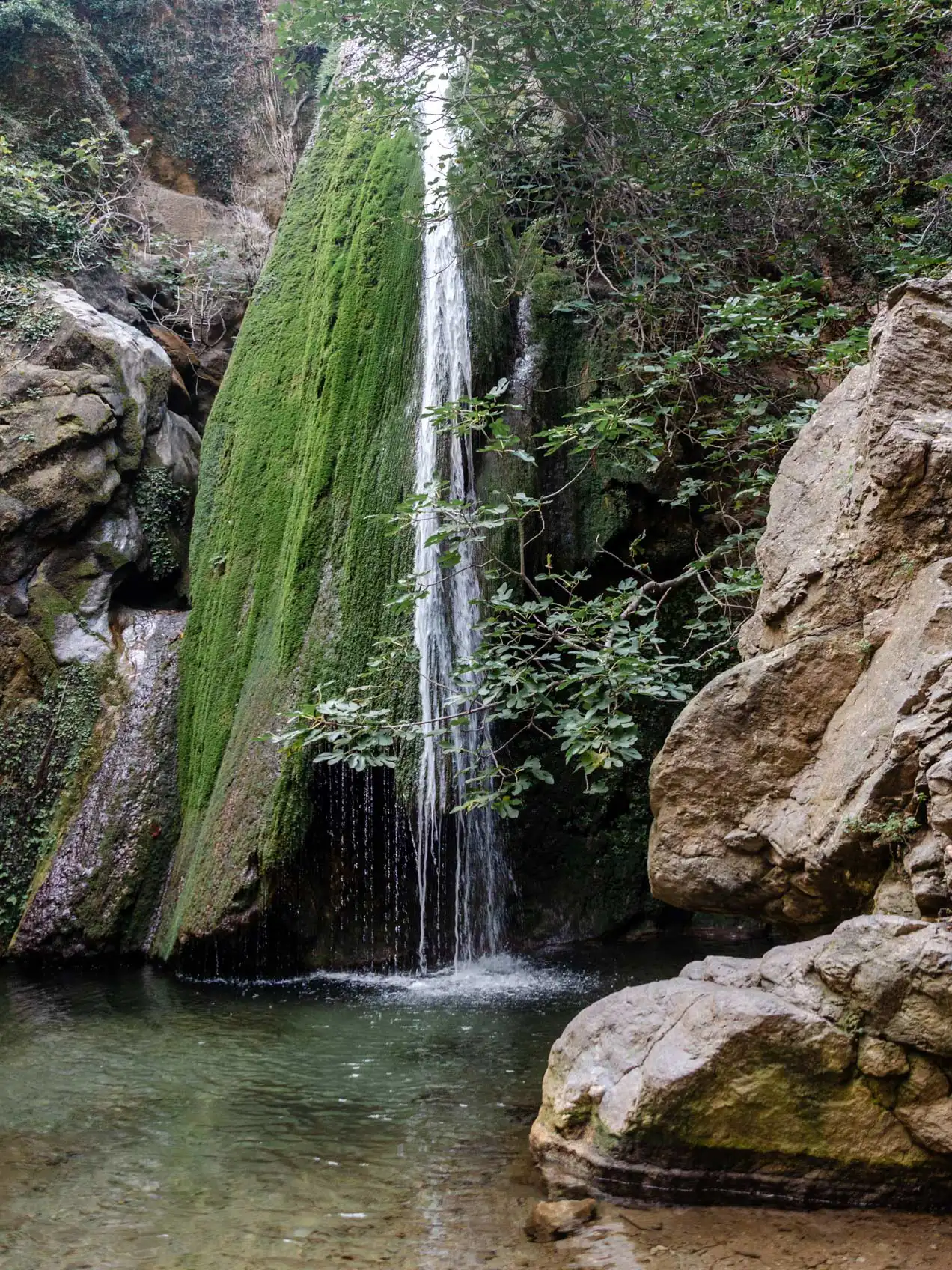 Cascade de Richis, Crète de l'Est