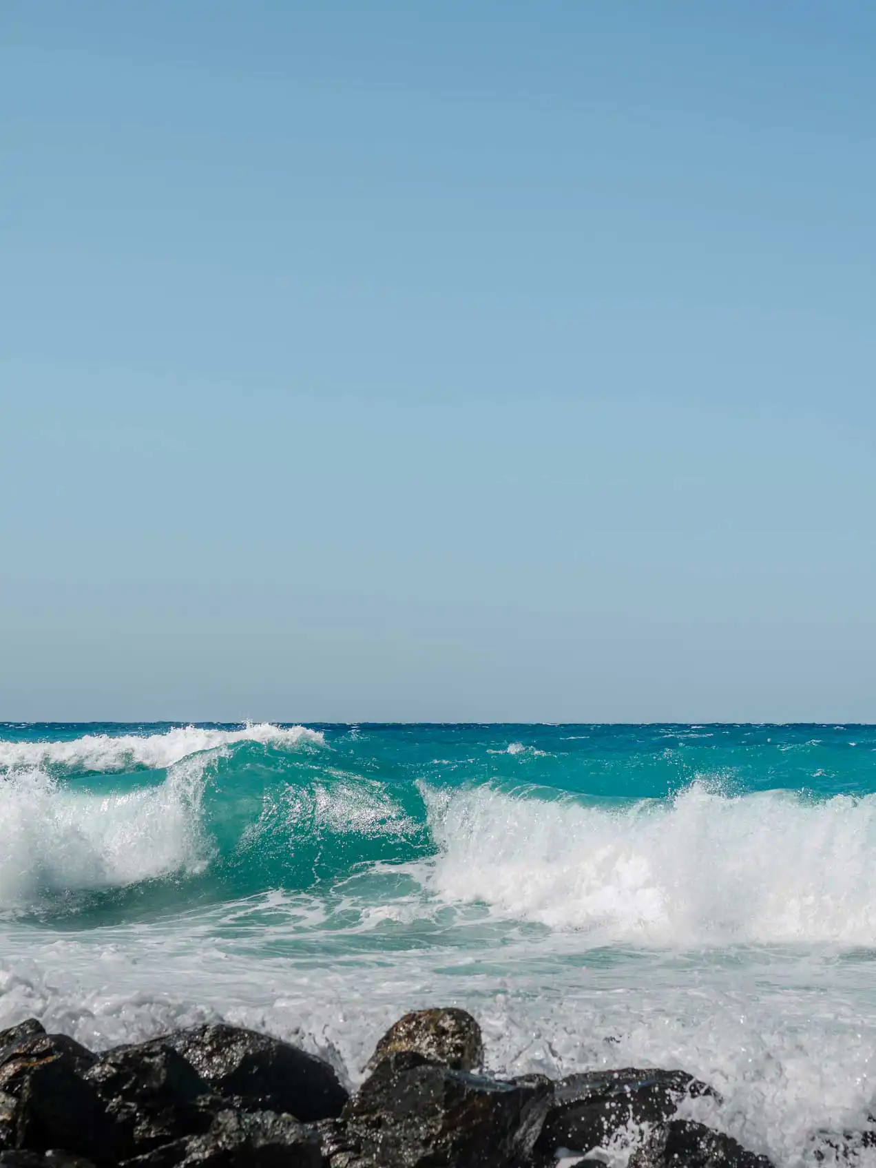 Plage de Richtis, Crète de l'Est