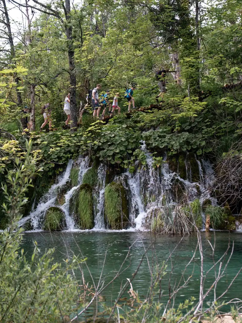 Parc National des Lacs de Plitvice en Croatie