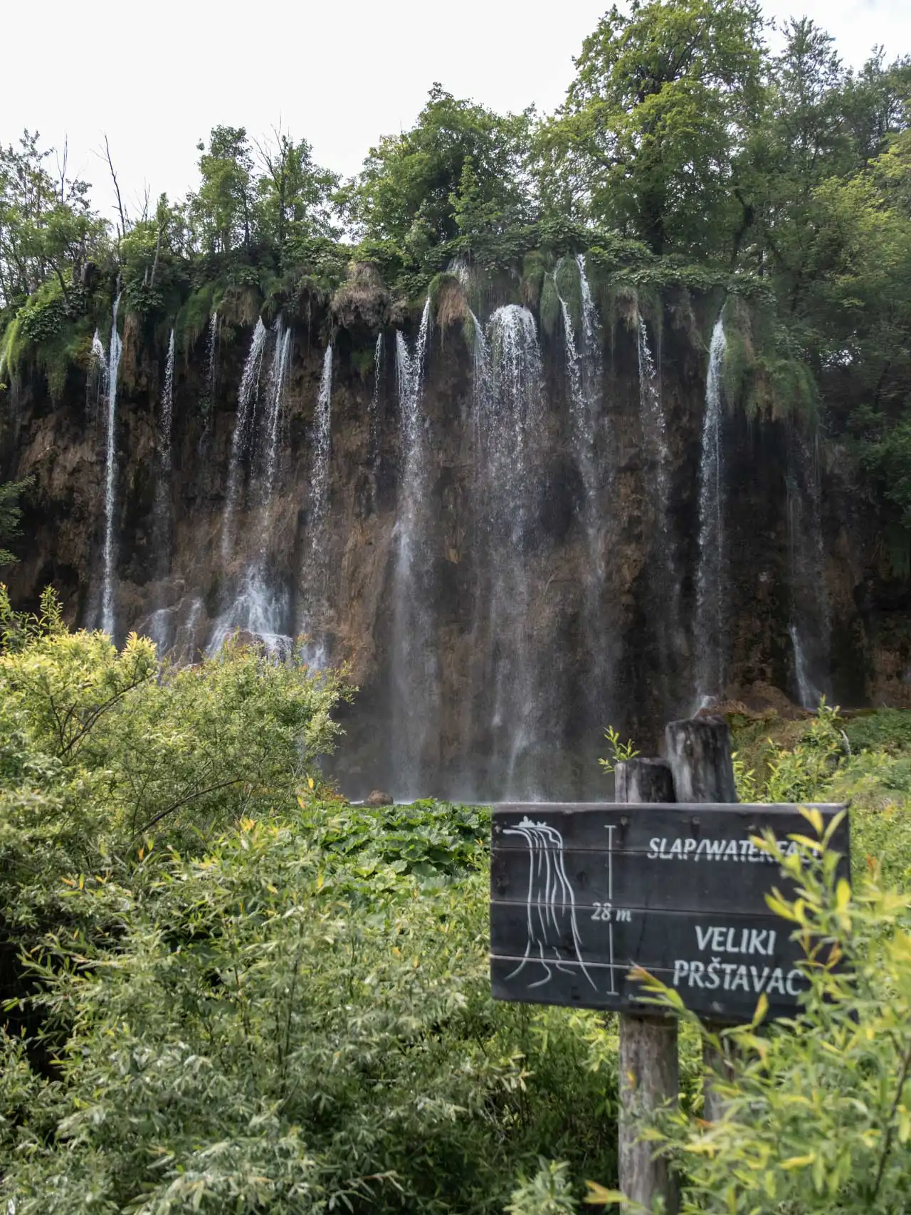 Parc National des Lacs de Plitvice en Croatie