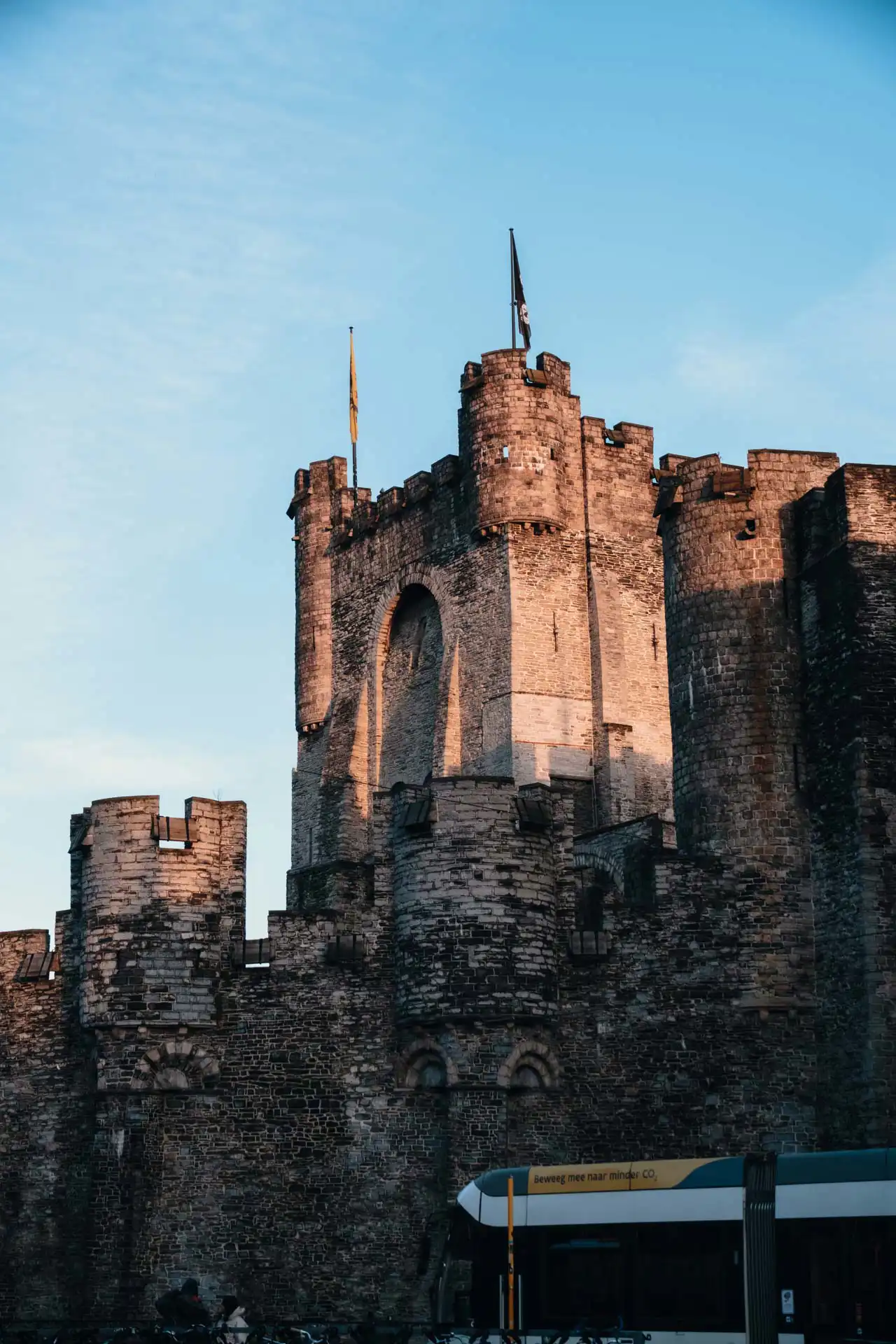 Entree du Château des Comtes de Flandres