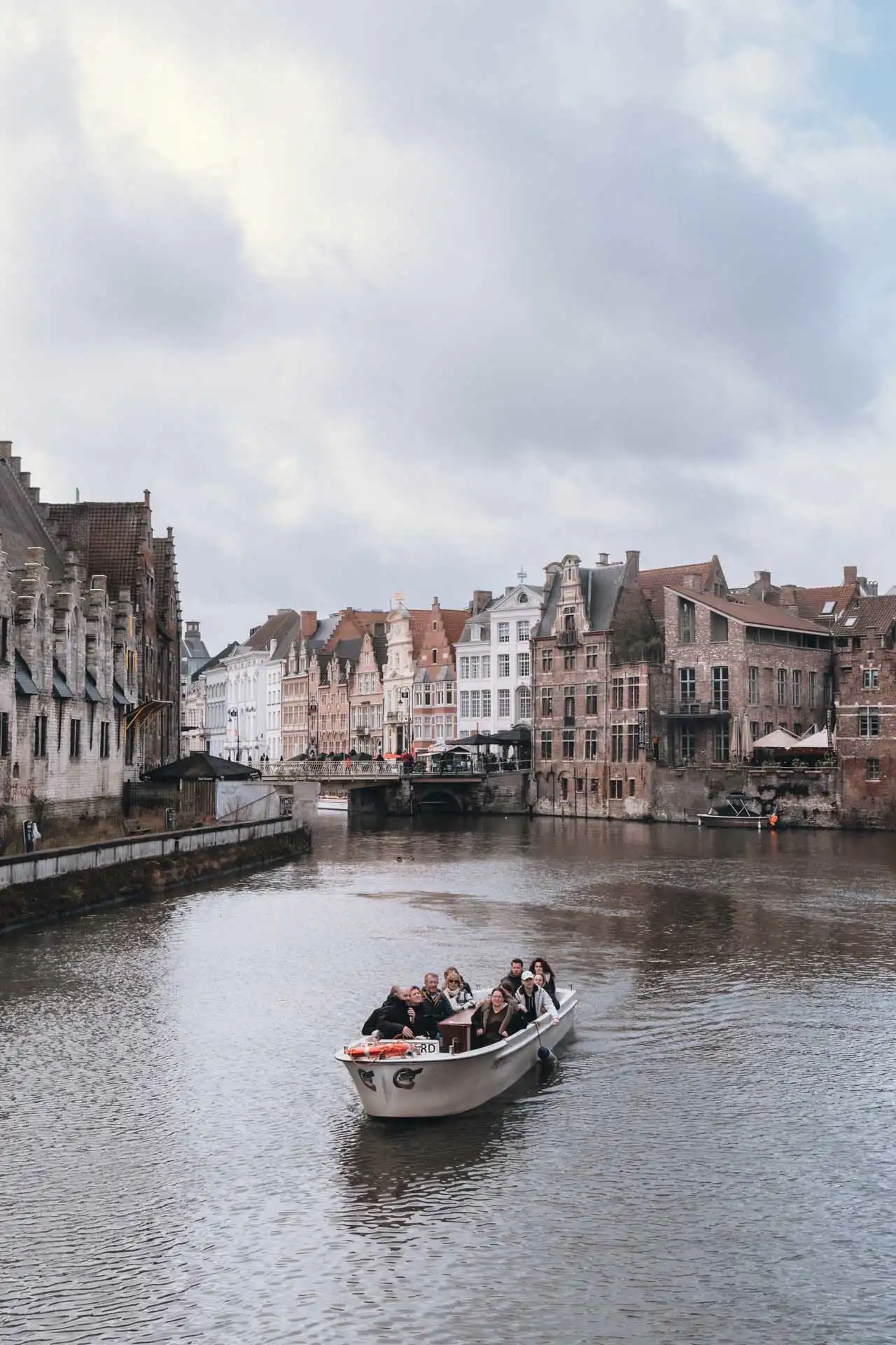 Bateau sur la Lys a Gand