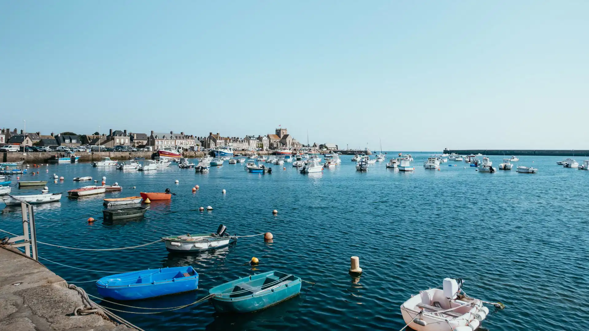 Point de vue sur Barfleur, plus beau village de France
