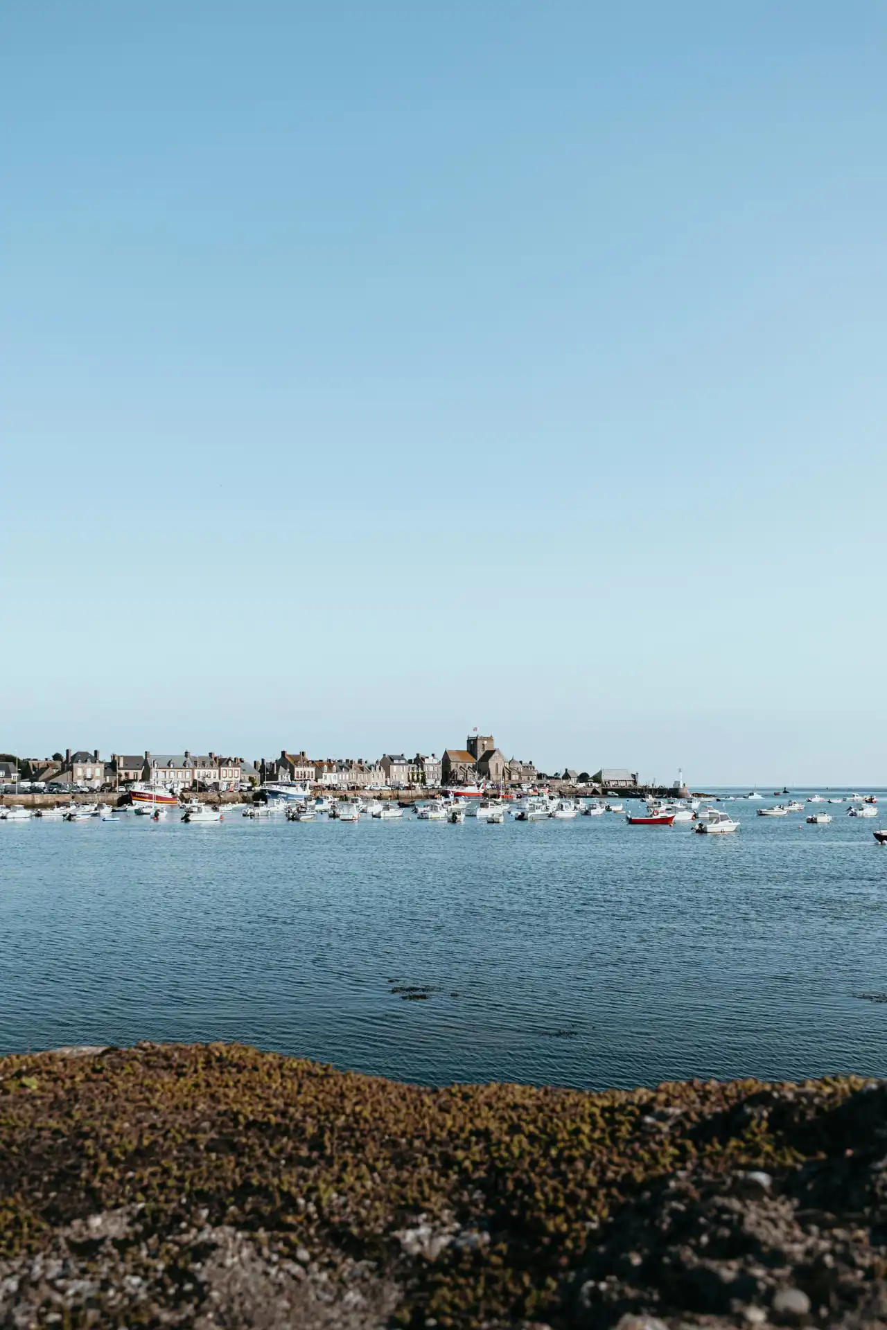 Point de vue sur Barfleur, plus beau village de France