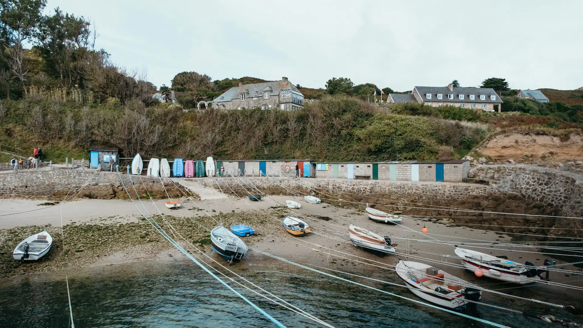 Port Racine dans la Manche