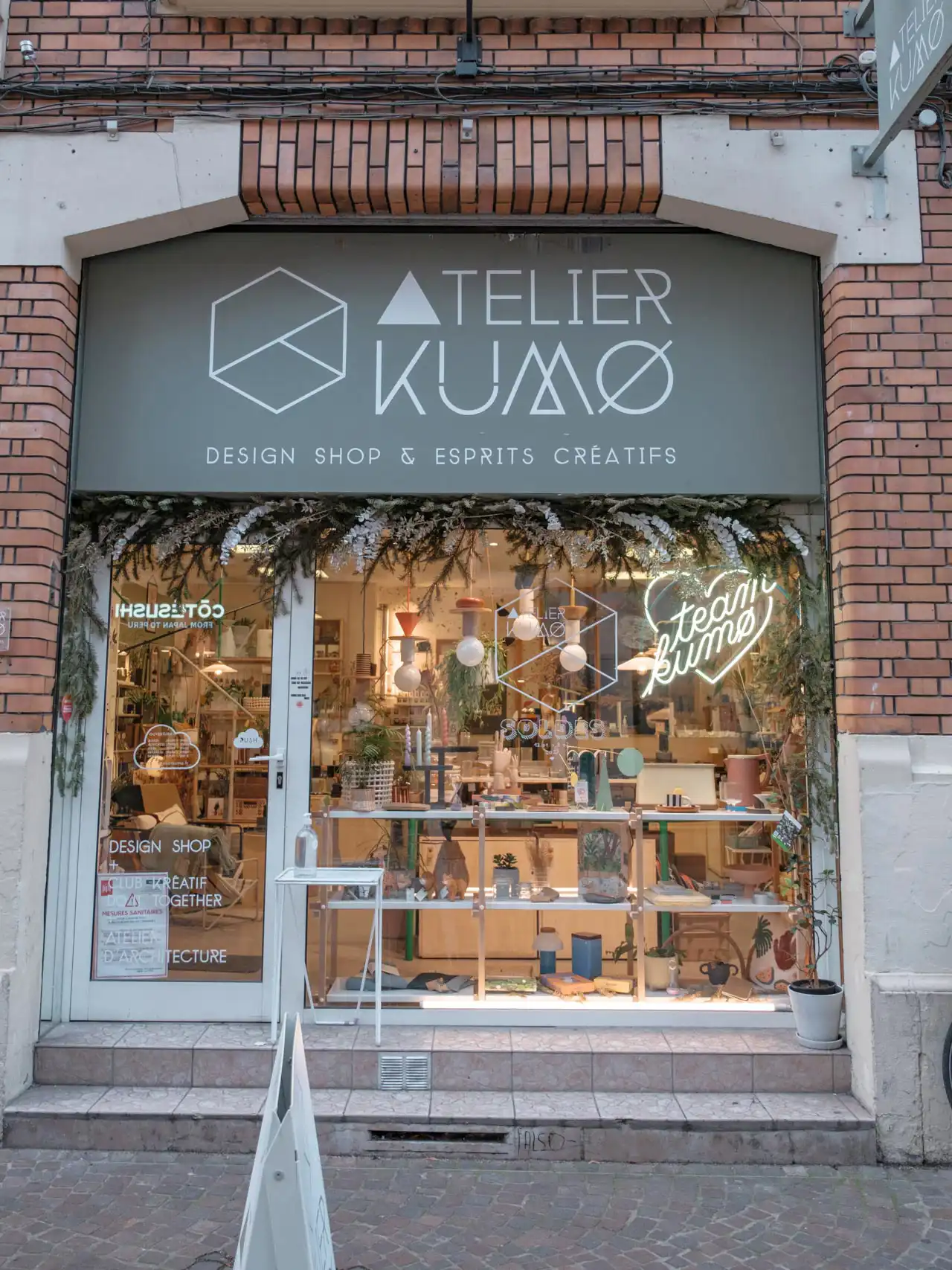 Façade de l'Atelier Kumø à Lille