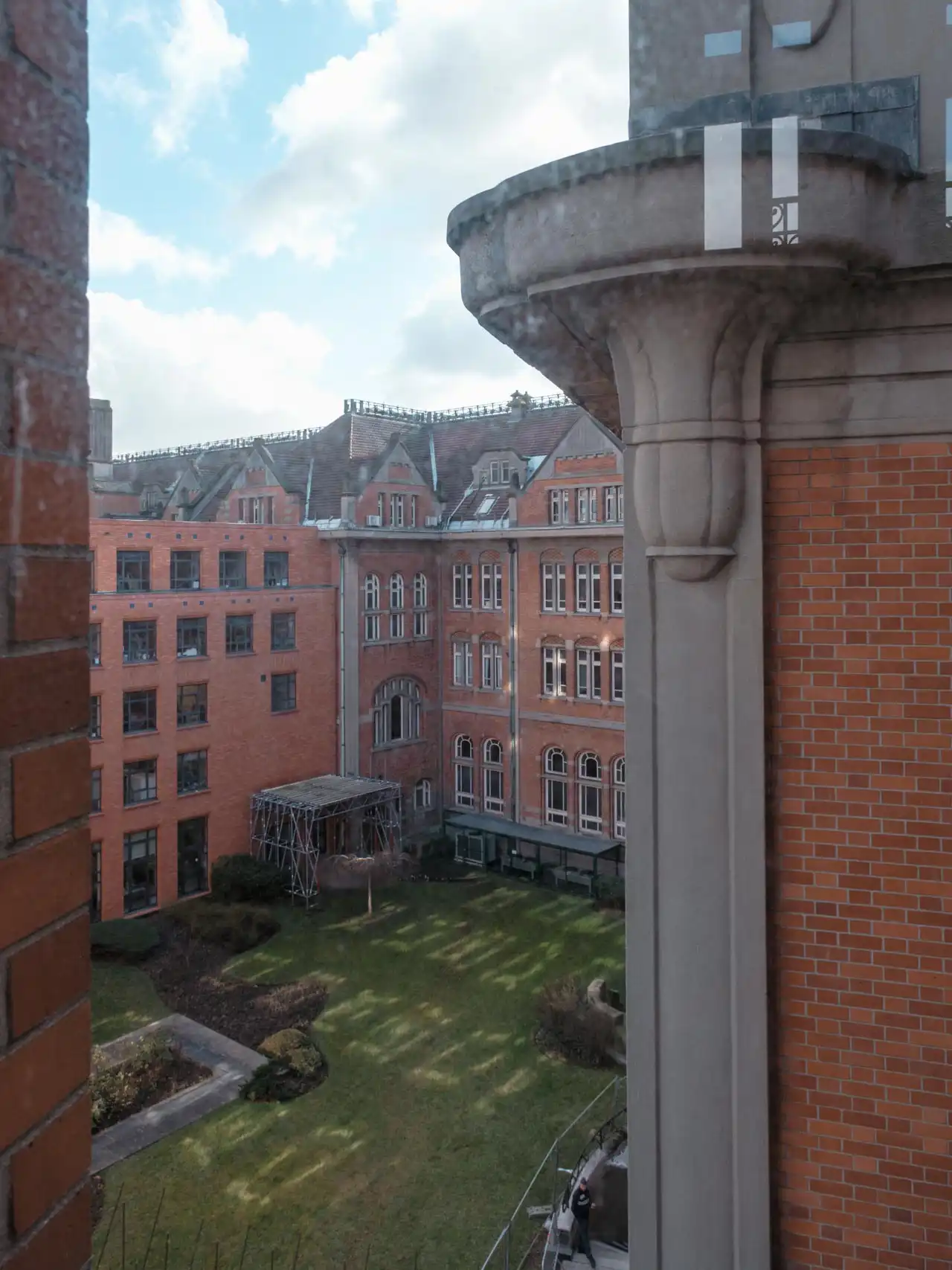 Cloitre de l'hotel de ville de Lille