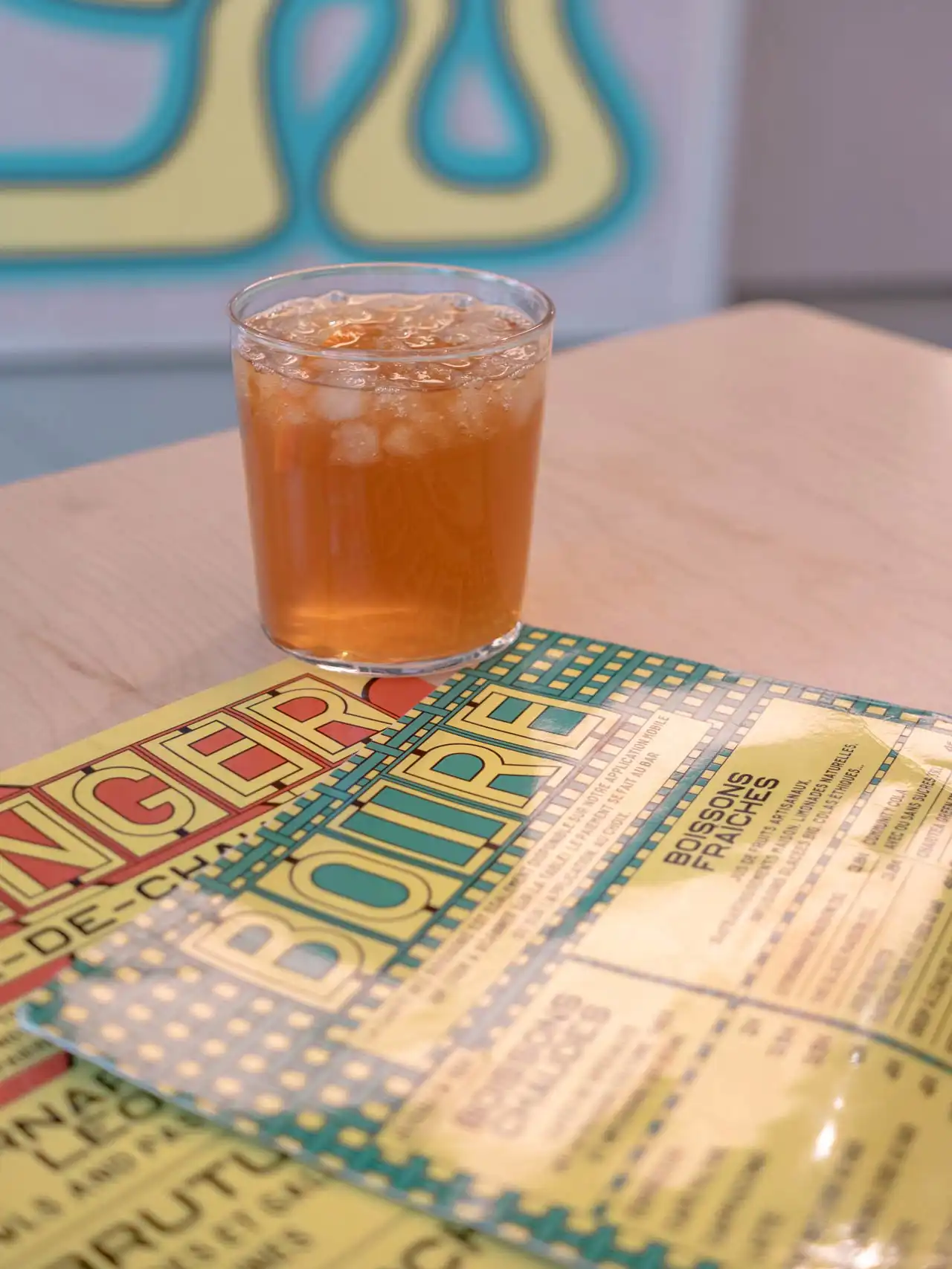 Thé Glacé au food market Grand Scène à Lille