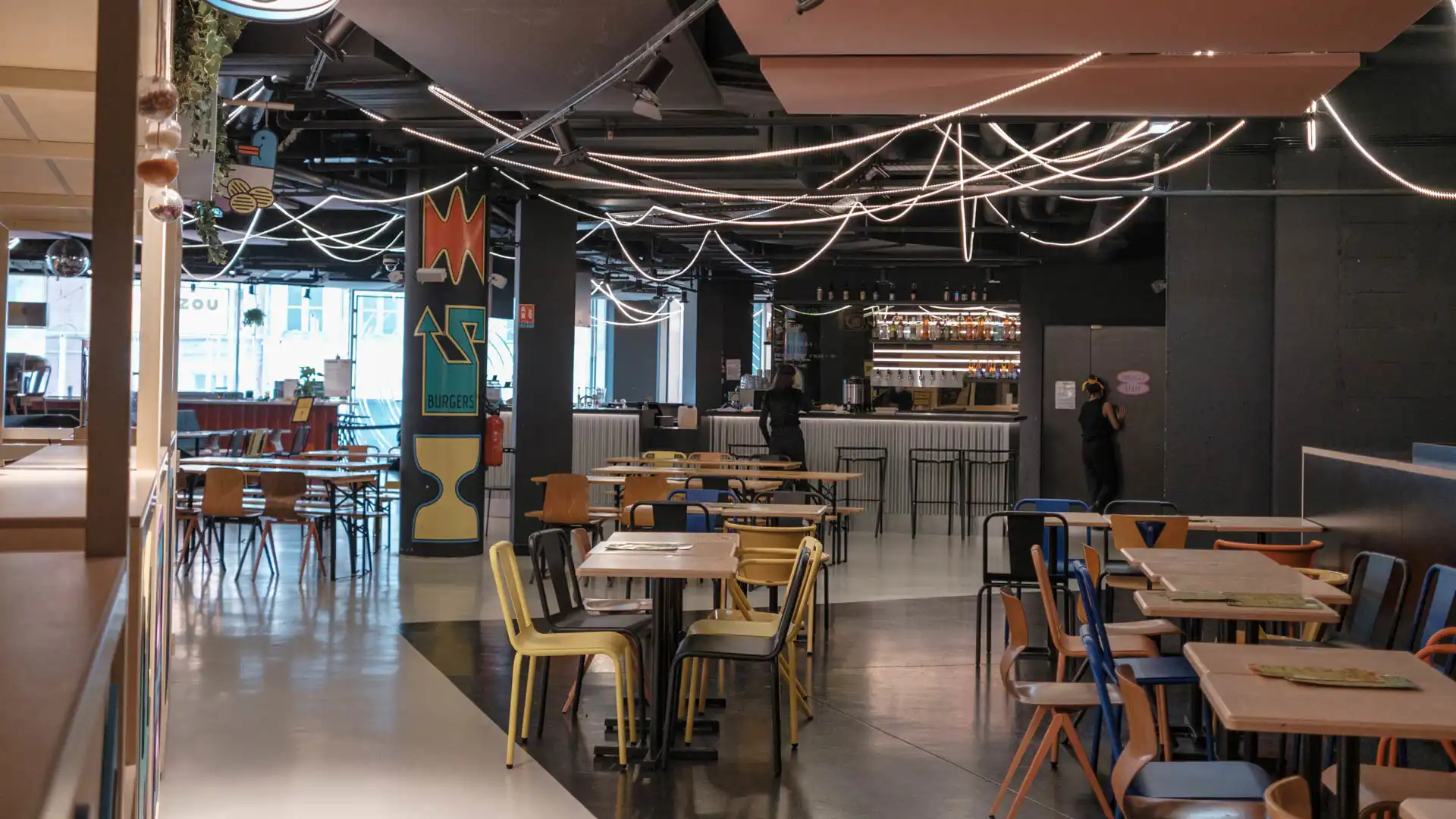 Intérieur Grand Scène - Food market à Lille