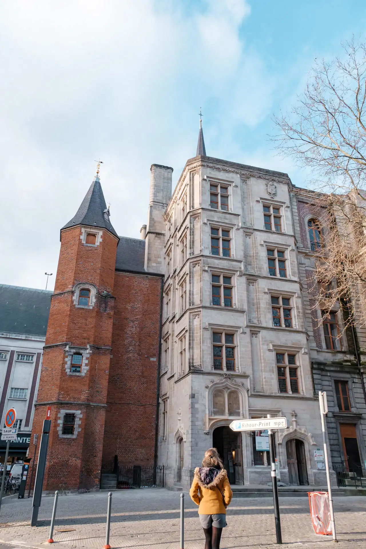 extérieur du palais Rihour à Lille