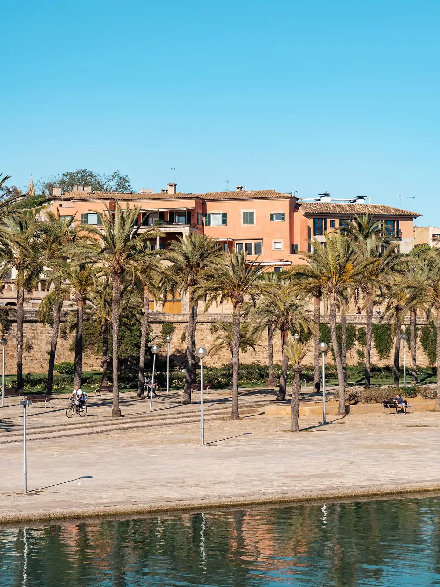 plan d'eau palma de majorque