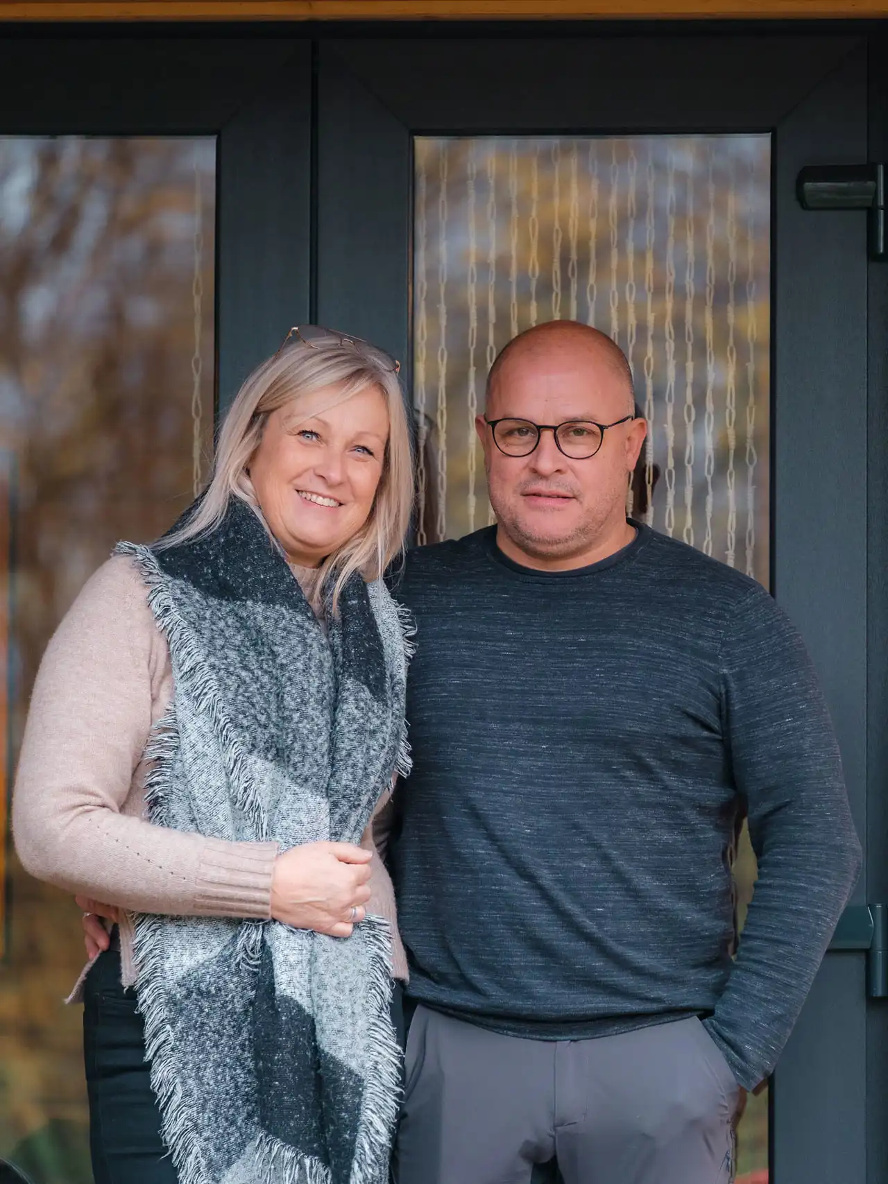 Laurence et Laurent propriétaires de au pré de Mukky