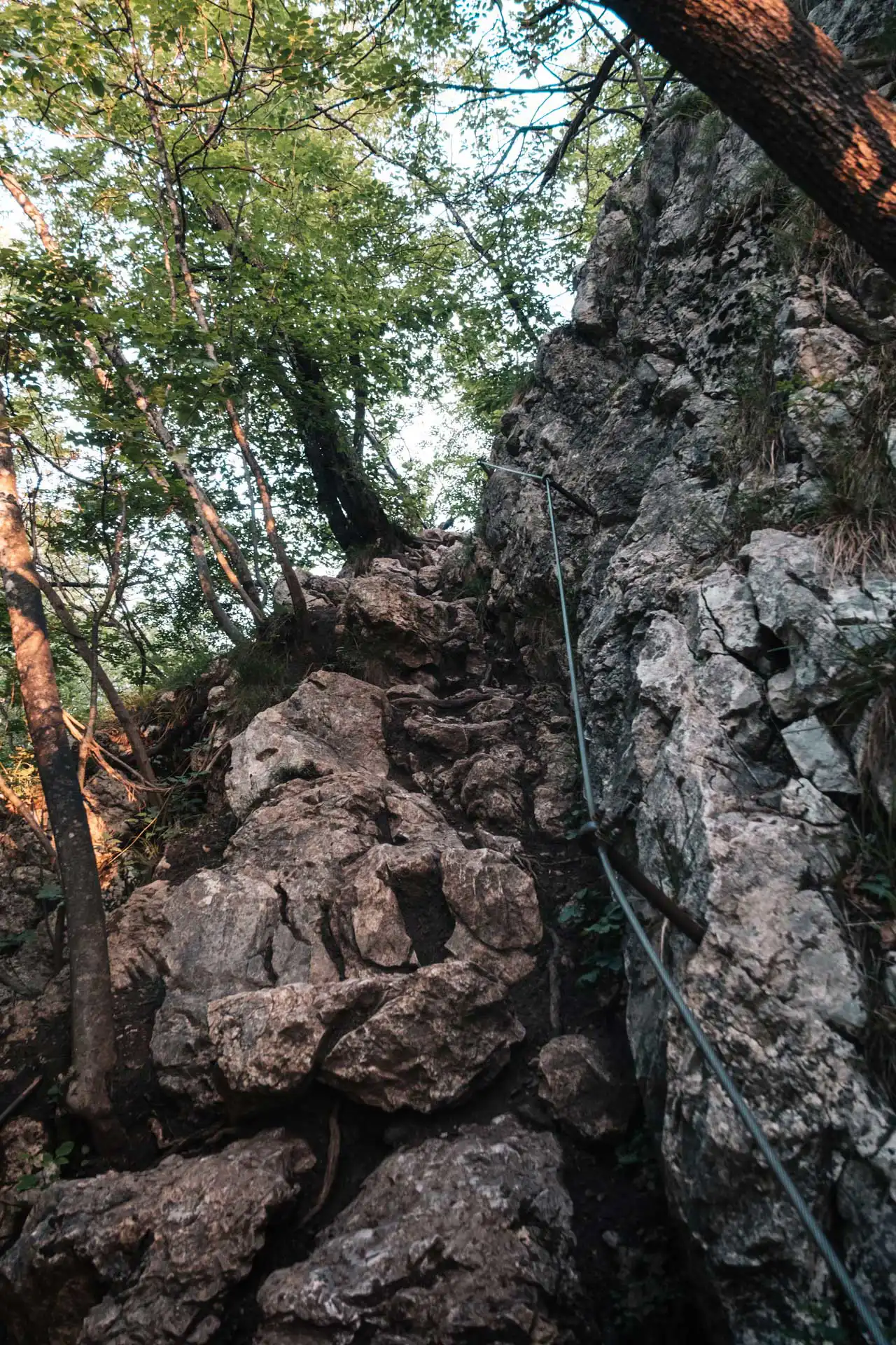 Randonnée Ojstrica à Bled en Slovénie