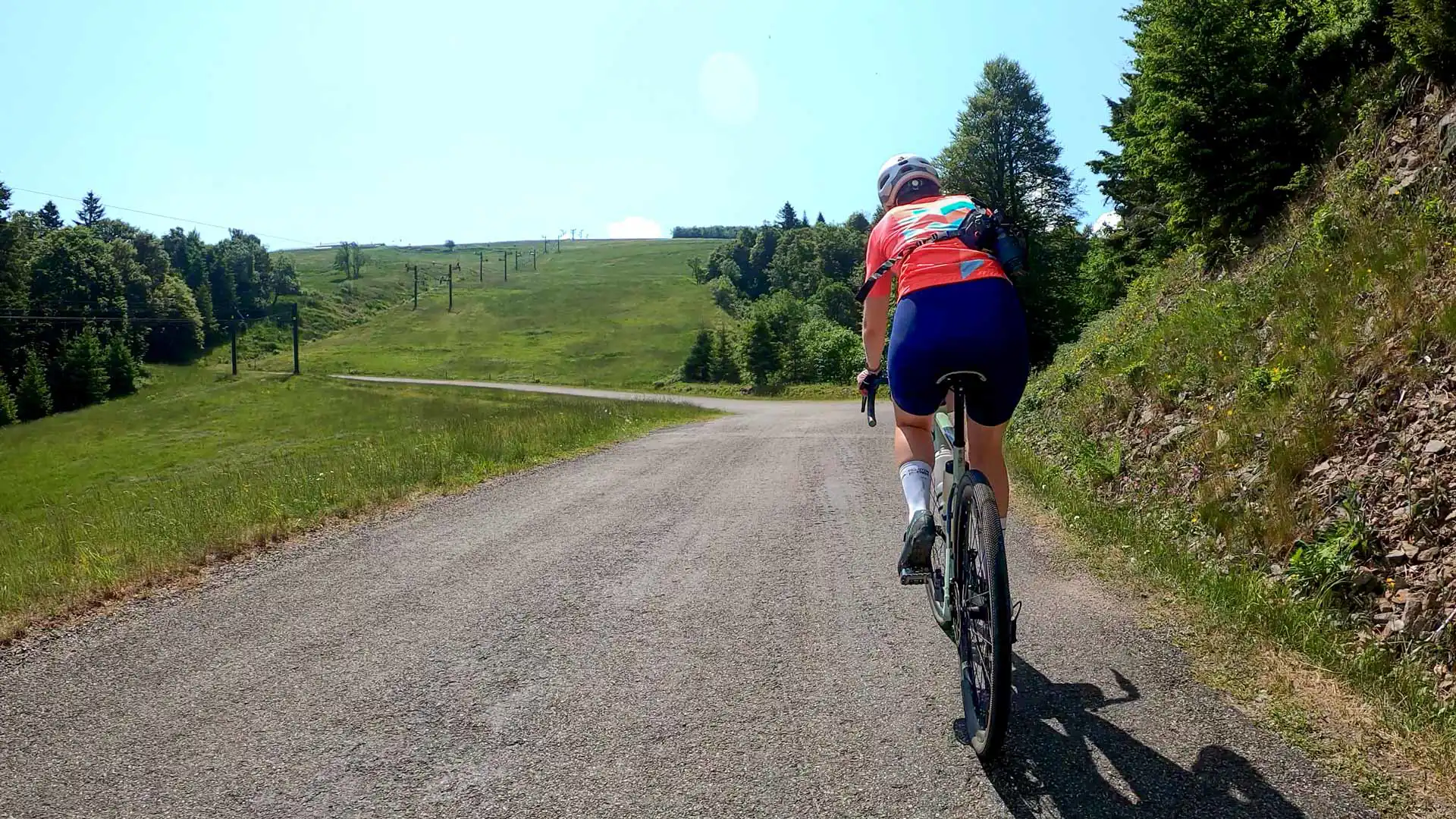 La route du lac de Blanchemer