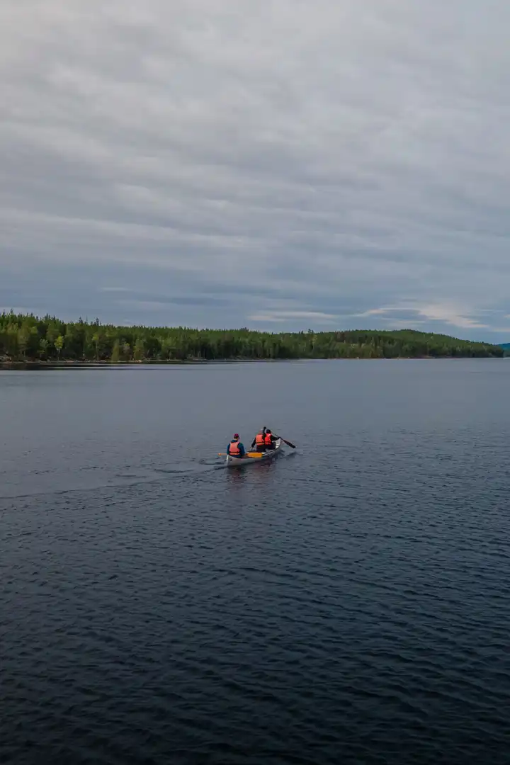 Canoe trip en Suède